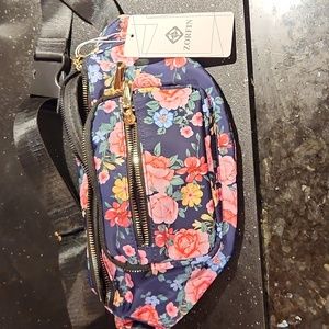 Multi-colored fanny pack